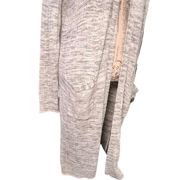 Sonoma Women’s The Everyday Cardigan Sweater Grey Size Large Ribbed NWT Open - Picture 2 of 15